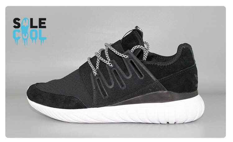 Adidas Original Men's Tubular Radial NEW AUTHENTIC Black/White BB2401