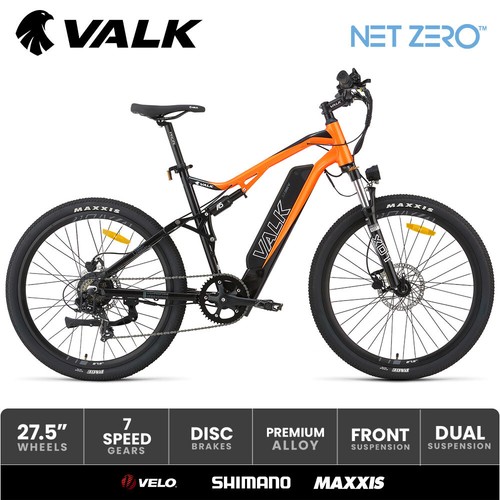 VALK Electric Dual Suspension Mountain 