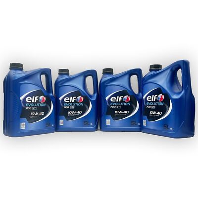 20 L ELF Evolution 700 STI 10W40 PSA B712300 RN0700 RN0710 VW501.00 505.00 Öl