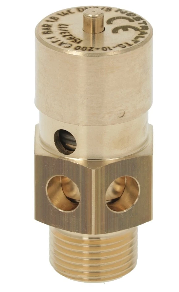 COFFEE ESPRESSO MACHINE 3/8" SAFETY BLOW OFF VALVE OVER PRESSURE DEVICE 1.8 BAR