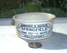 STUNNING  VICTORIAN POTTERY CROCK WITH LOTS OF WRITTING