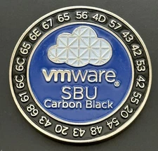 VMWare SBU Carbon Black Challenge Coin Medal Token Incolumem Custodiat Nos De