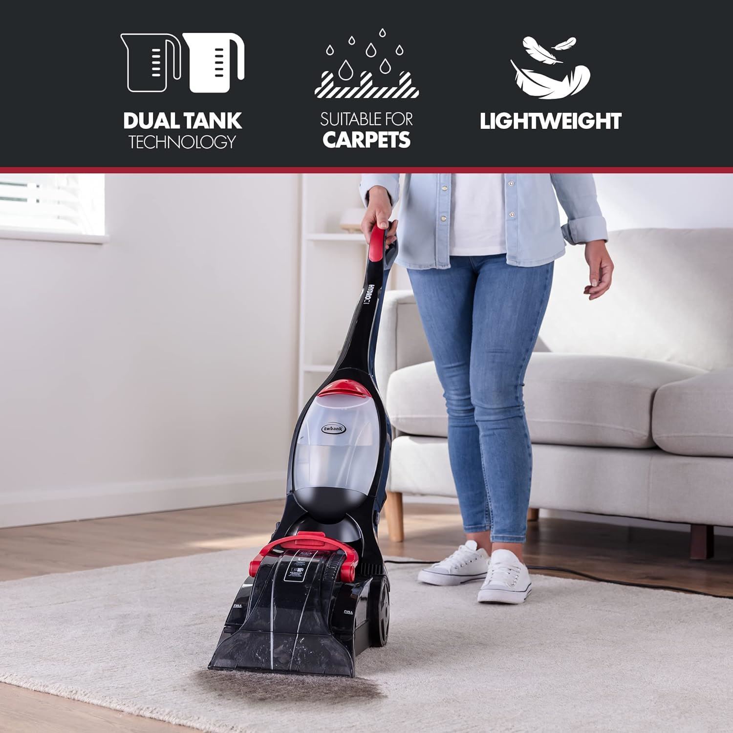 Ewbank EW3070 HYDROC1 Wet & Dry Carpet Cleaner for sale online eBay
