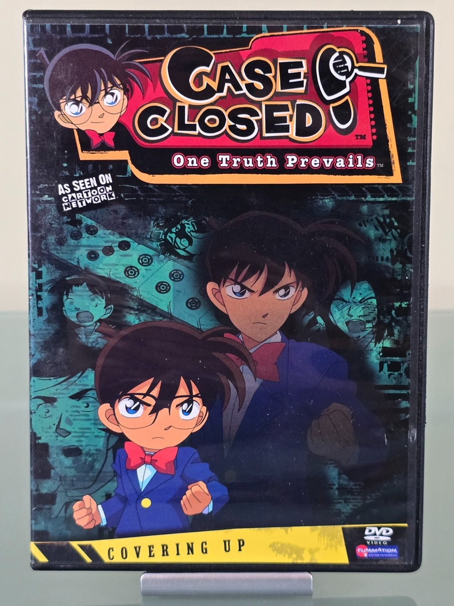 CASE CLOSED COVERING UP DVD Case 5 Vol. 5 One Truth Prevails