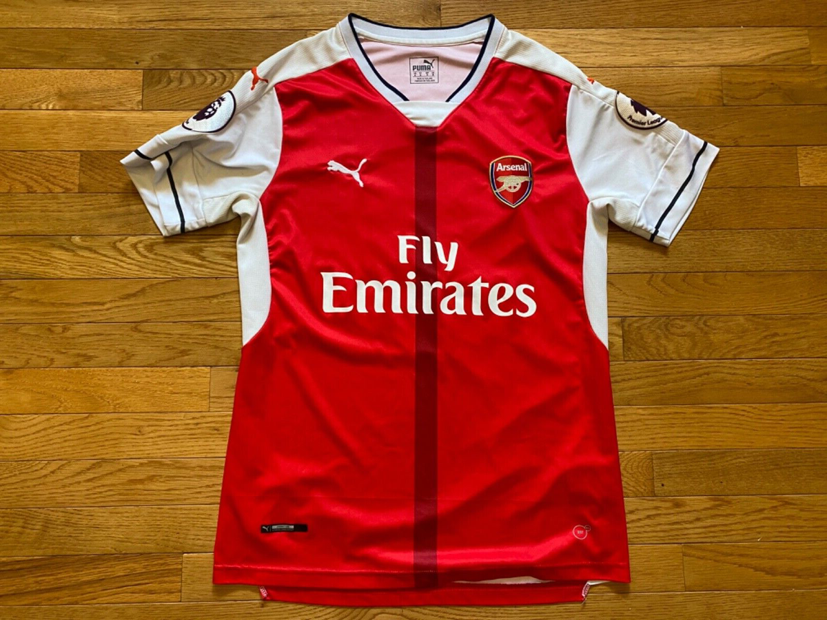 Puma Arsenal サッカー ゲームシャツ ユニフォーム16/17 ホーム Arsenal FC Home Jersey 2016/17 Puma Men's Medium M Sz #25 Bhadmus