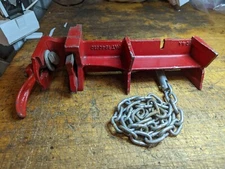 Jewel 104a pipe welding flange chain vise fits Ridgid 464 40235 Clamp Fixture