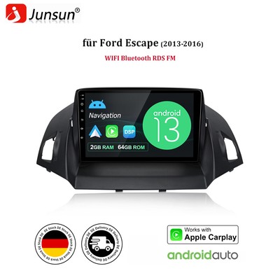Android 13 Autoradio Carplay für Ford Escape 2013-2019 Kuga 2012-2018 C-Max GPS