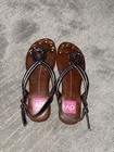 EUC Dolce Vita women’s Sandals summer Size 6 sliver brown gray — photo 2
