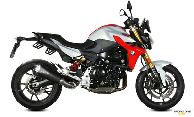 MIVV DELTA RACE EDELSTAHL DARK AUSPUFFANLAGE BMW F 900 R 20-26 ZUGELASSEN