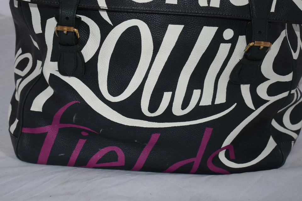 Burberry Prorsum Leather Navy Book Covers & Chatwin Holdall Travel Satchel Bag - Image 3 of 4