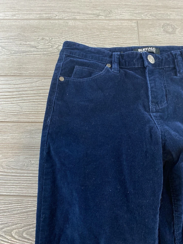 Buffalo David Bitton "Supreme" Pana Ajustada Tiro Medio Elastizada Mujer 2/26 Azul Foto 2 de 4