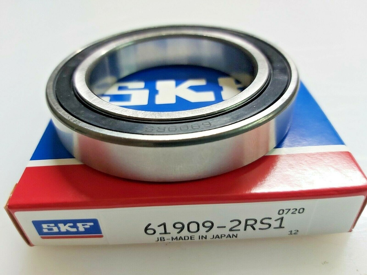 SKF 61909-2RS1 Thin Section Deep Groove Bearing 45X68X12mm | eBay