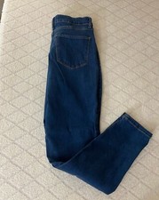 No Boundaries Women  s Dark Blue Denim Stretch Jeans Straight Leg Size 13