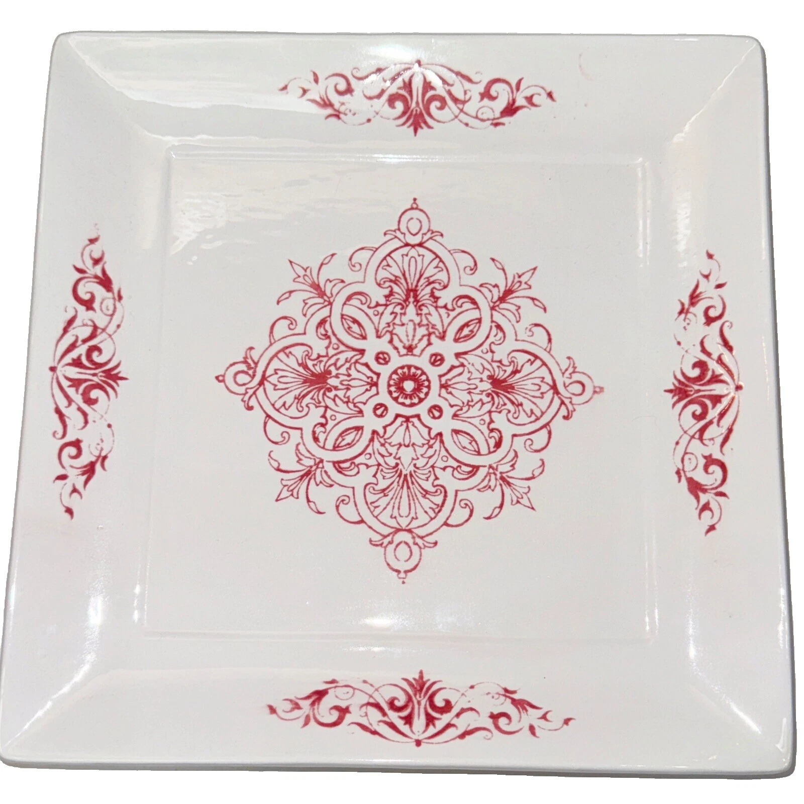 White Ceramic Decorative Plates