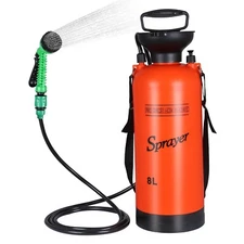 Finderomend Portable Shower for Camping with 7 Spray Modes, Hand Pr... Fast Ship