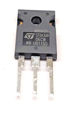 1 Stück STTH30R06CW |ULTRAFAST HIGH VOLTAGE RECTIFIER 50ns | 2x15 A |600V TO-247