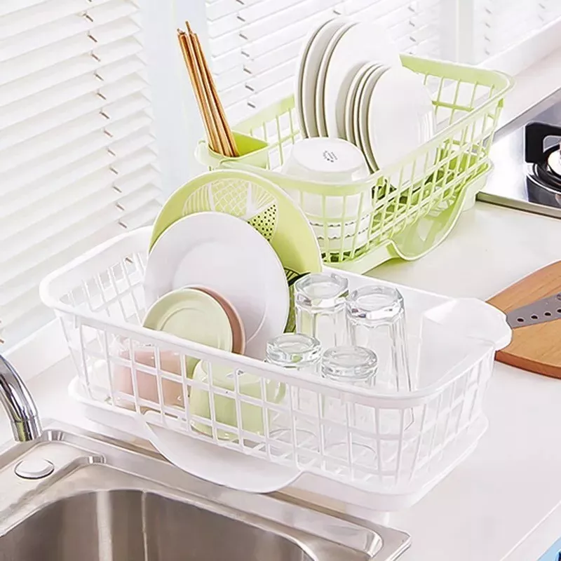 Kitchen Sink Dish Drying Rack Drainer Washing Holder Basket Kitchen  Accessories