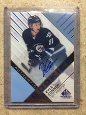 16-17 UD SPGU SP Game Used Authentic RC Rookie Blue Auto KYLE CONNOR