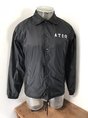 Mens Small A TRIBE CALLED QUEST ATCQ Lined Hip Hop Nylon Jacket