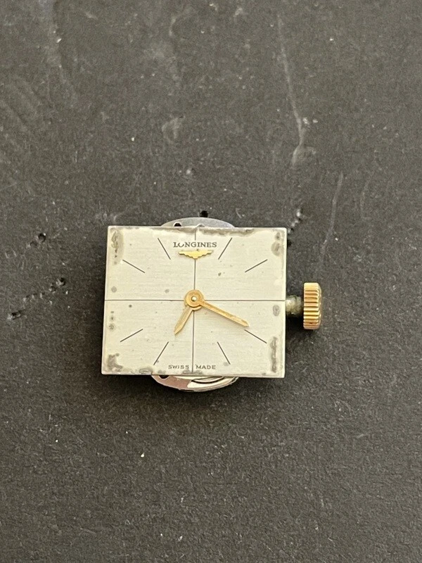 movimento longines 410 con corona originale vintage watch spare repair