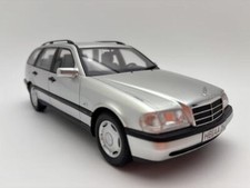 Bos 1/18 Mercedes Benz C220 Silver Resin Unopenable Car Model