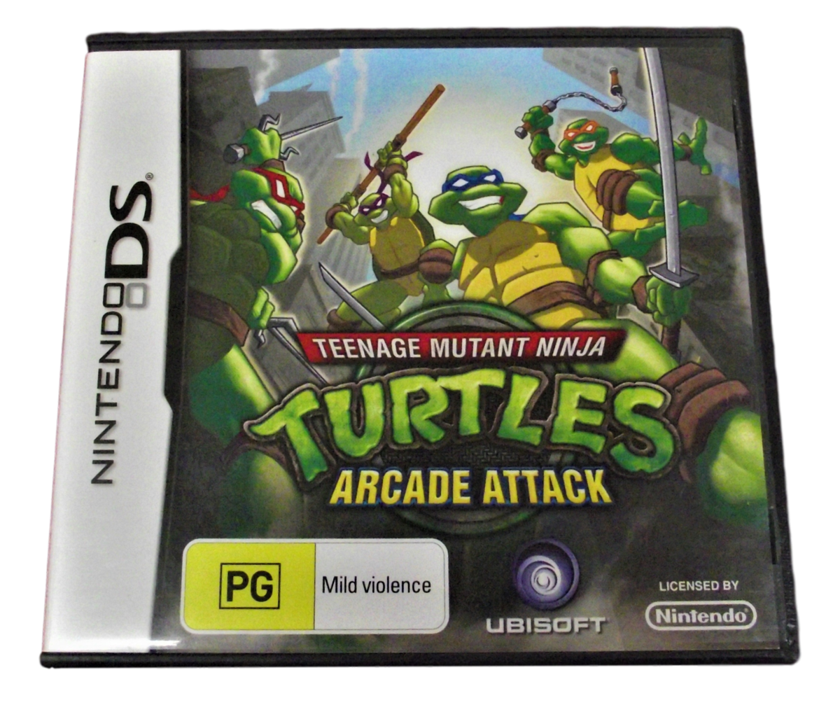 Teenage Mutant Ninja Turtles Arcade Attack DS DS 2DS 3DS Game