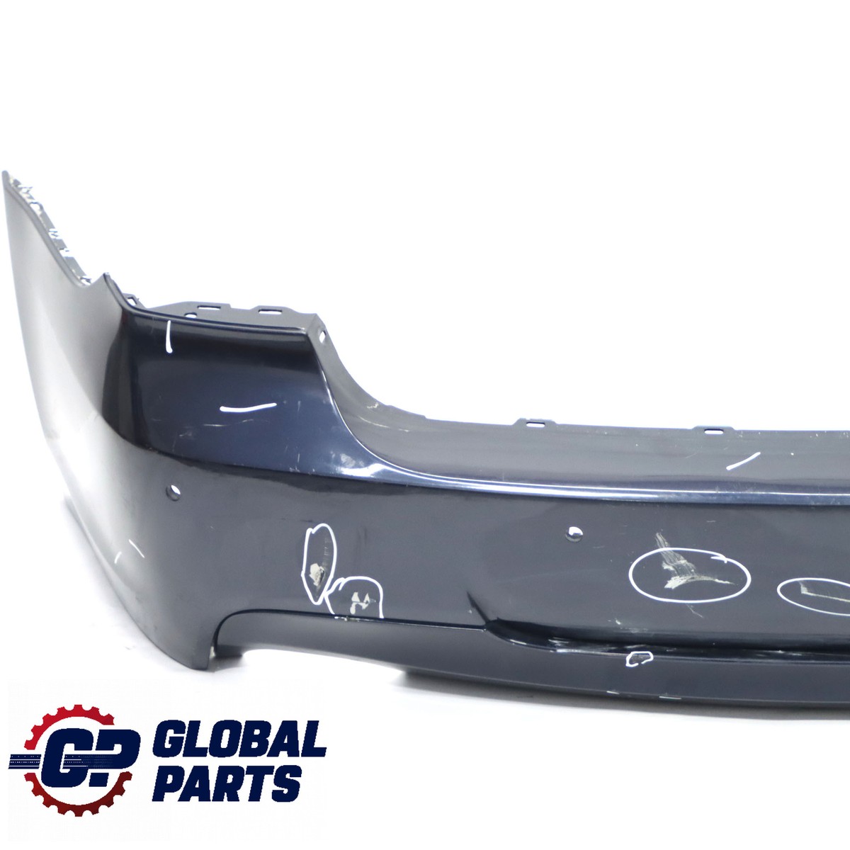 BMW E90 Rear Bumper M Sport PDC Monacoblau Monaco Blue Metallic