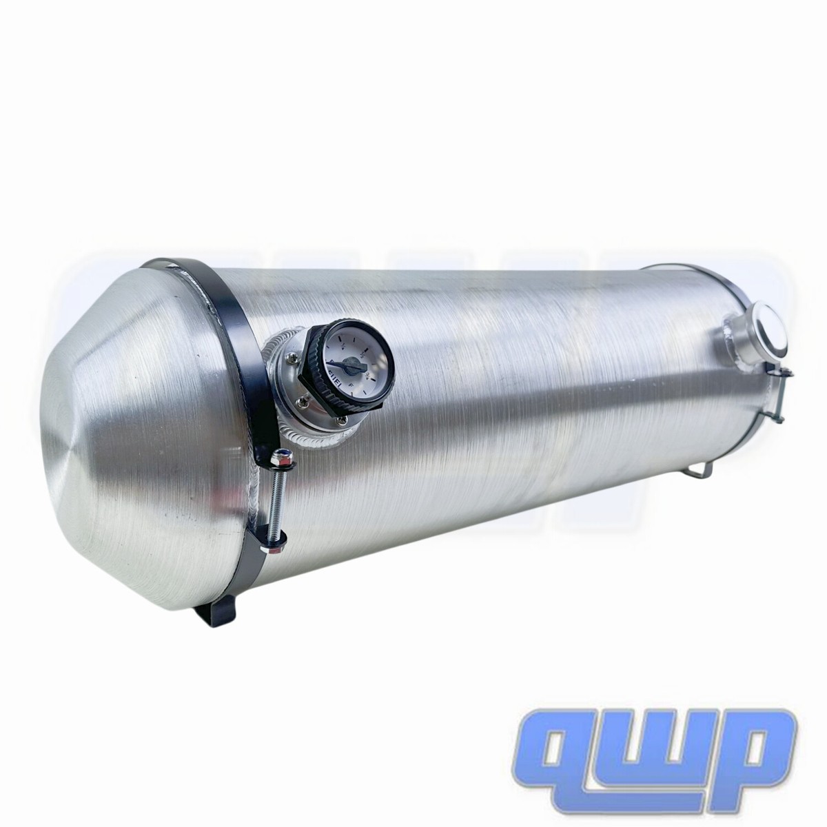 11 Gallon Fuel Tank With Gauge 10x33 1/4 NPT Spun Aluminum Gas