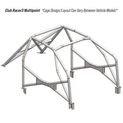 Mini R56 Multipoint CDS Roll Cage Kit - Club Racer 3 | eBay UK