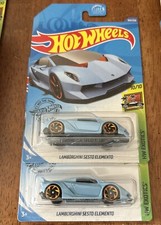 Hot Wheels Lamborghini Sesto Elemento Hw Ex tics 10/10 YOU GET BOTH CARS