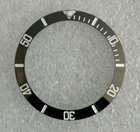 38mm SLOPED BLACK BEZEL INSERT FOR SEIKO SKX007 MODS ( MINOR DEFECT )