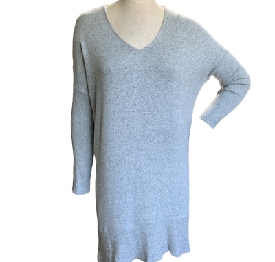 American Eagle Knit Soft Sweater Dress M Gray #58B | eBay