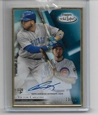 Victor Caratini Topps Gold Label Framed Rookie RC ON Card Auto /50 Cub Autograph