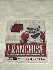 2013 SCORE Future Franchise Fabrics  MICHAEL FLOYD (Cardinals)  