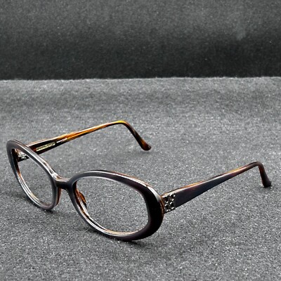 Salvatore Ferragamo 2516 Vintage Eyeglasses **FRAME ONLY** Italy 54-18-145 Used