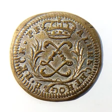 Germany King Louis XV Counter Token ALBRECHT HOGER 1735-1789 silvering
