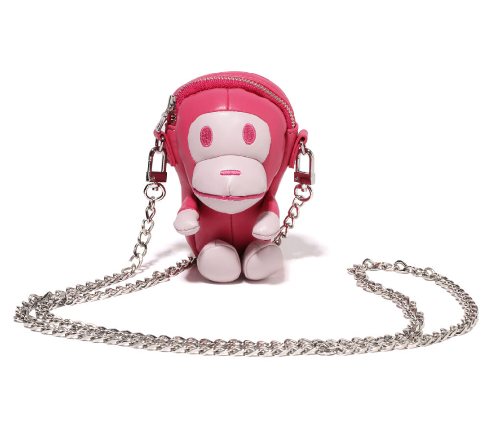 A BATHING APE Ladies' BABY MILO MINI SHOULDER BAG 2J80290001 A BATHING APE Ladies' BABY MILO MINI SHOULDER BAG 2J80290001