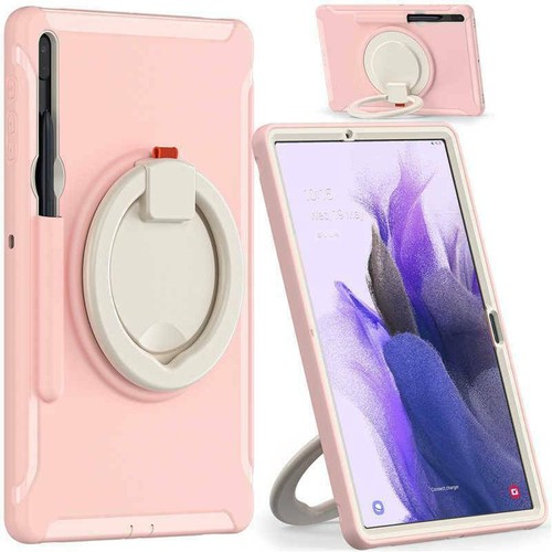 Für Samsung Galaxy Tab A A7 S6 Lite S7 FE/Plus stoßfeste Hartschale Ständer Hülle Cover - Bild 29 von 115