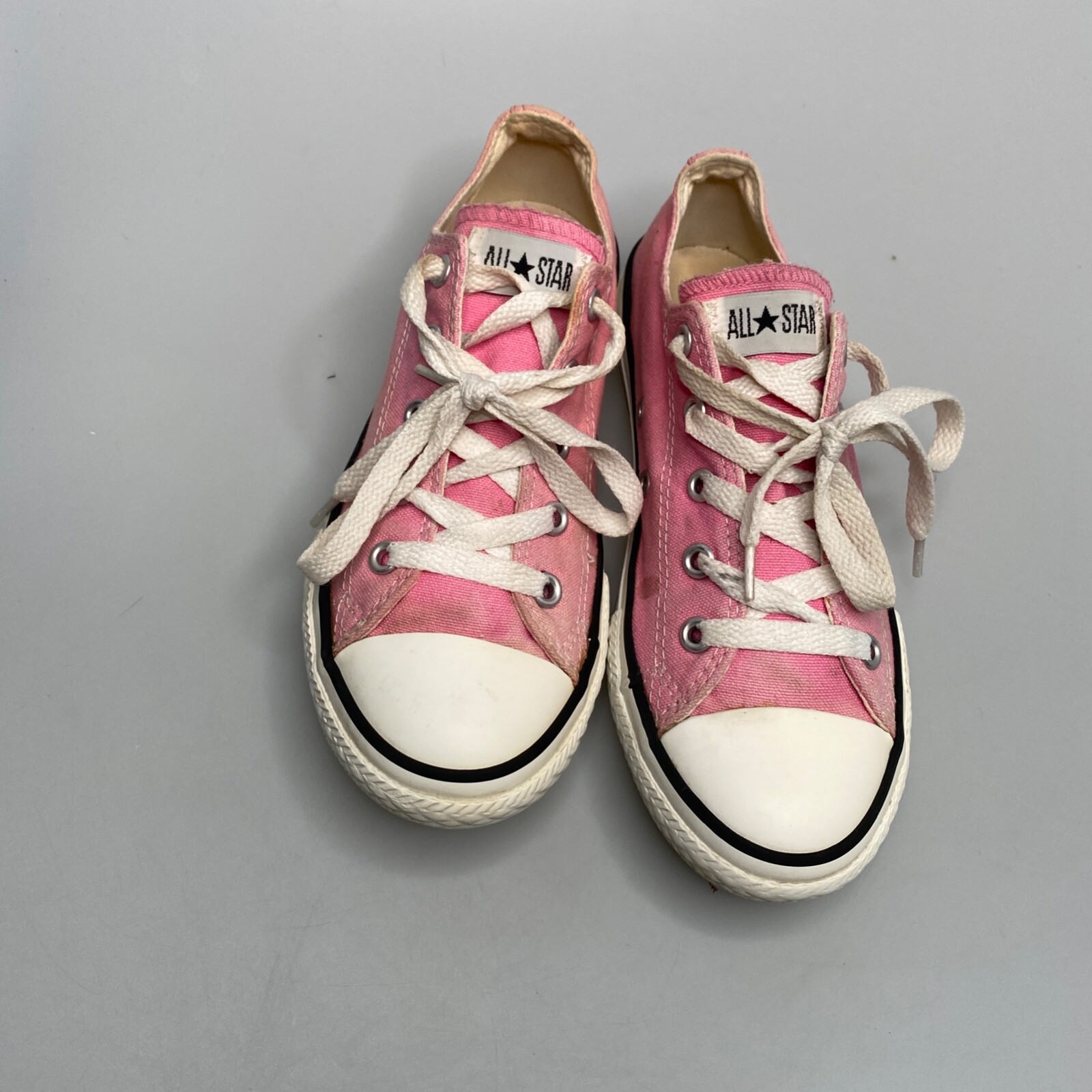 Converse Youth Size 2 US Chuck Taylor OX Lows All Star Pink Girls Sneakers  3J238 | eBay