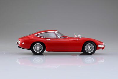AOSHIMA 1/32 The Snap Kit Series Toyota 2000gt Solar Red Painted