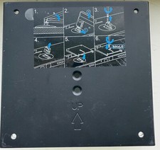 HP VESA mount adapter for HP Z24f G3 monitors, supports VESA 75/100 standards