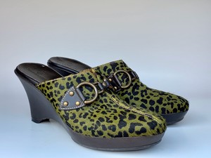 cole haan leopard heels