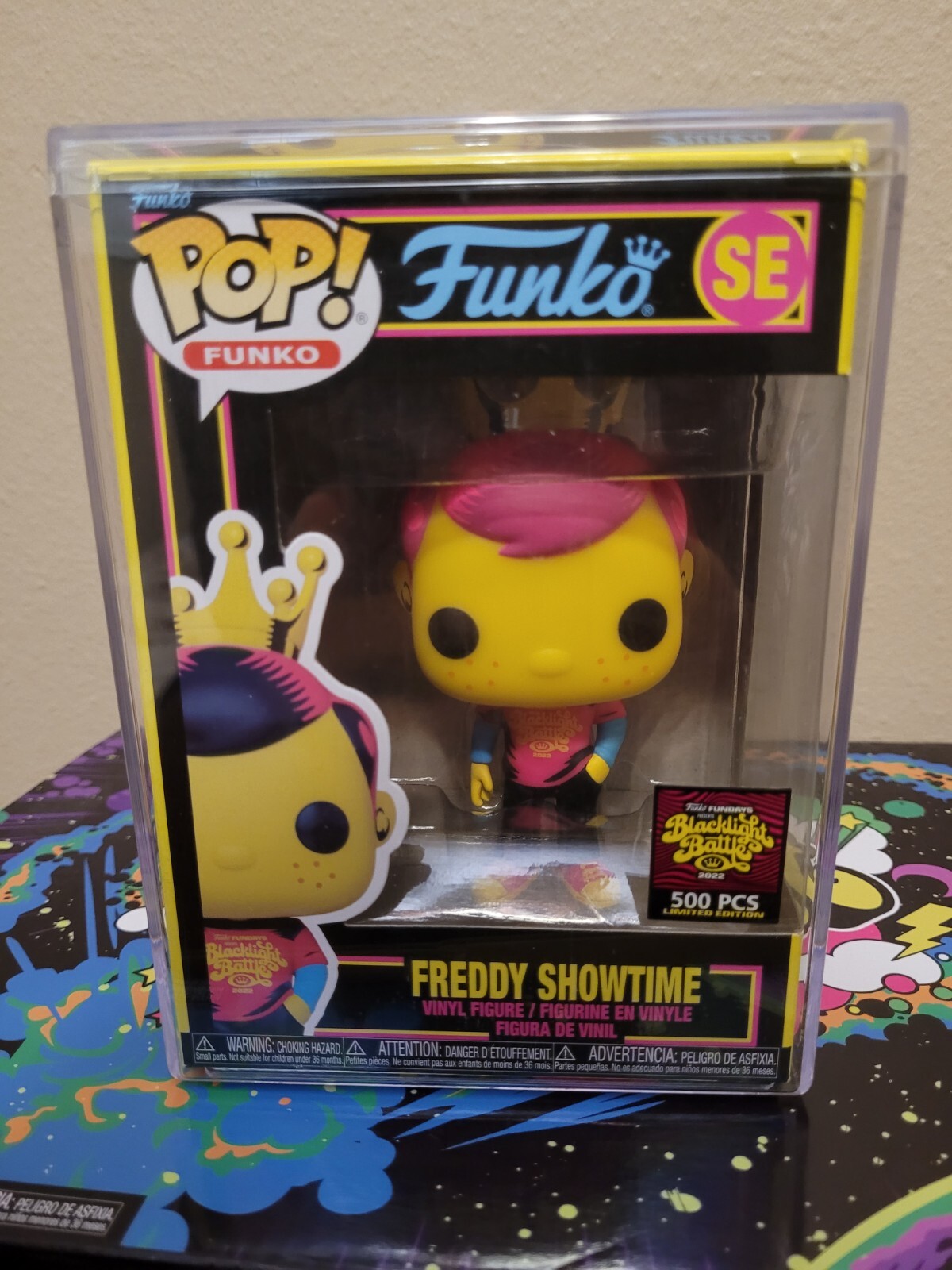 Fundays 2022 - FUNKO POP! FREDDY SHOWTIME: BLACKLIGHT SE: LE 500 With ...