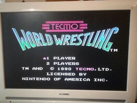 Tecmo World Wrestling, (Nintendo, Nes) Videojuego e Instrucciones