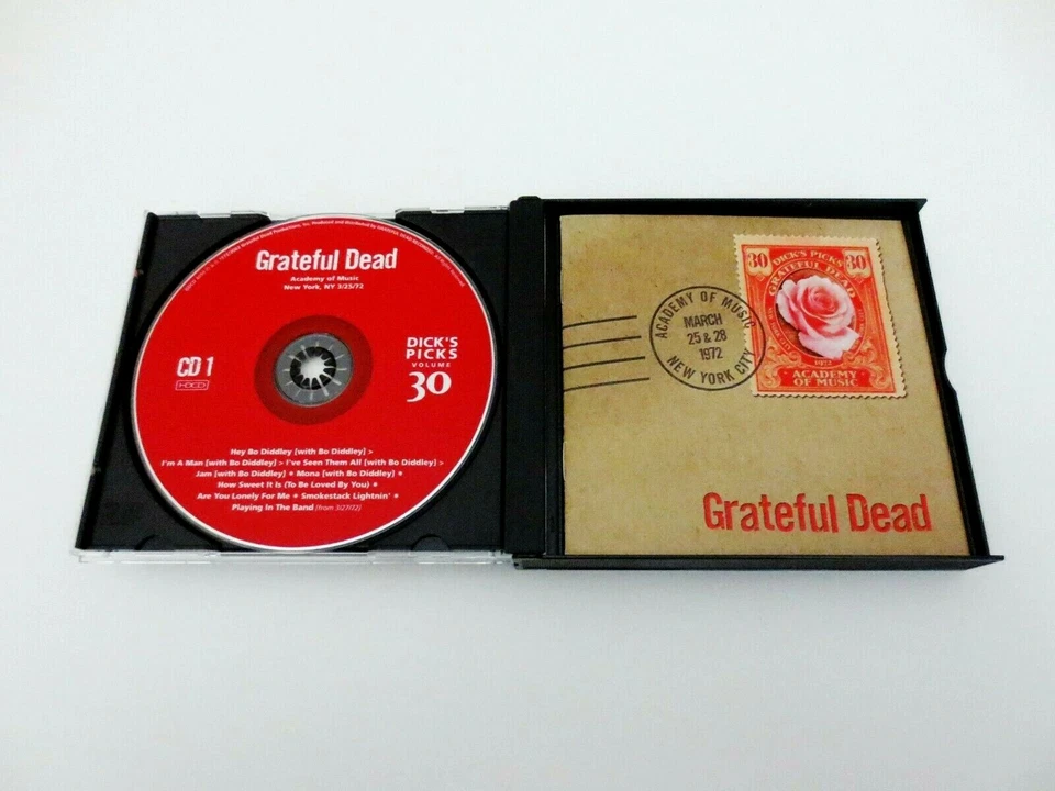 Grateful Dead Dick's Picks 30 Thirty Academy Of Music 1972 NYC 3/25 & 28/72 4 CD - Image 3 of 4