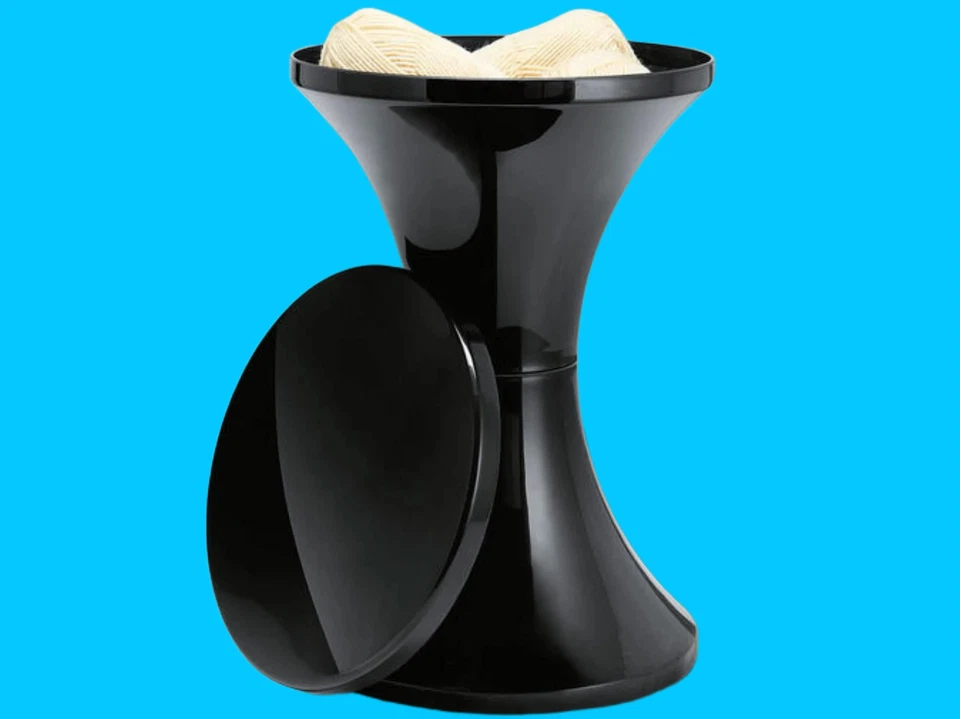 Neuer Tulpenhocker TAM TAM in OVP Tulip Badezimmer 70er Designklassiker France - Bild 4 von 4