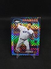 2022 Topps Chrome - #160 Yoendrys Gomez X-Fractor Rookie RC New York Yankees 