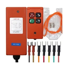 4 Button Hoist Crane Industrial Wireless Radio Remote Control Transmitter and...