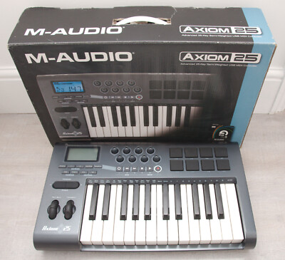 M-Audio AXIOM 25 Semi Weighted USB MIDI Controller Keyboard - OVP - nie benutzt
