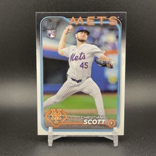 Christian Scott 2024 Topps Update Series Baseball #US218 New York Mets RC
